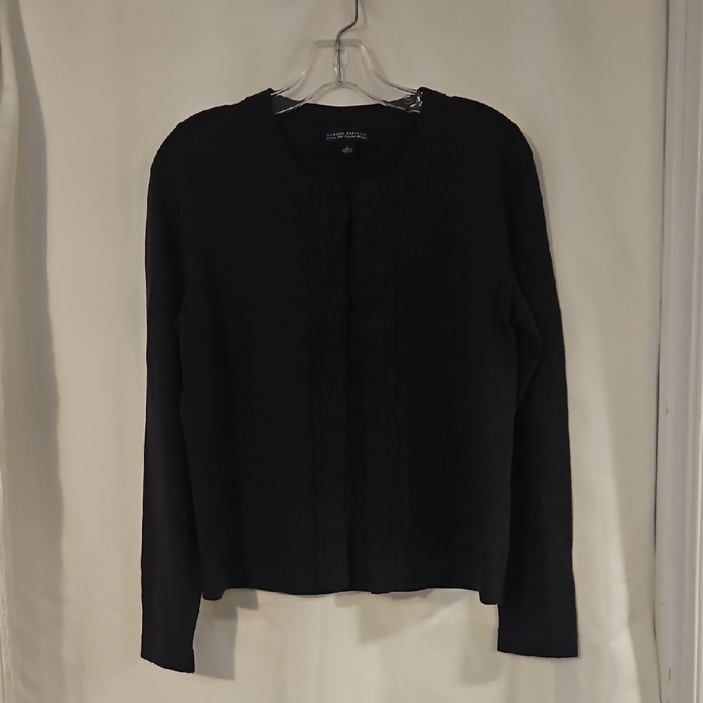 Banana Republic Elegant Black Cardigan